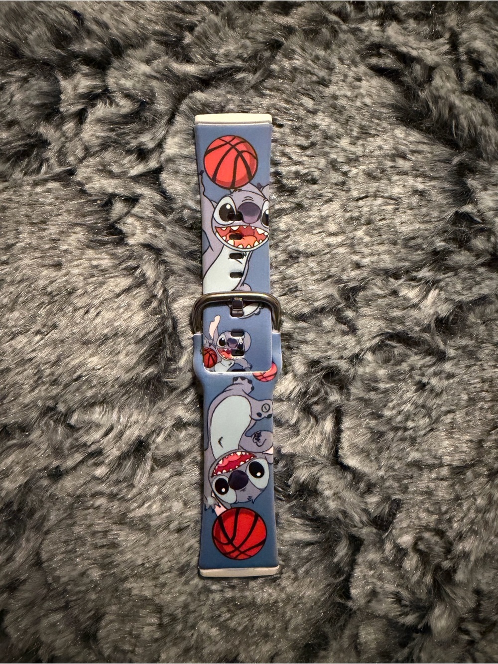 Stitch Basketball Band for  Fitbit Sense/Sense 2/Versa 3/Versa 4